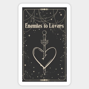 Enemies to lovers - Tarot Card Sticker